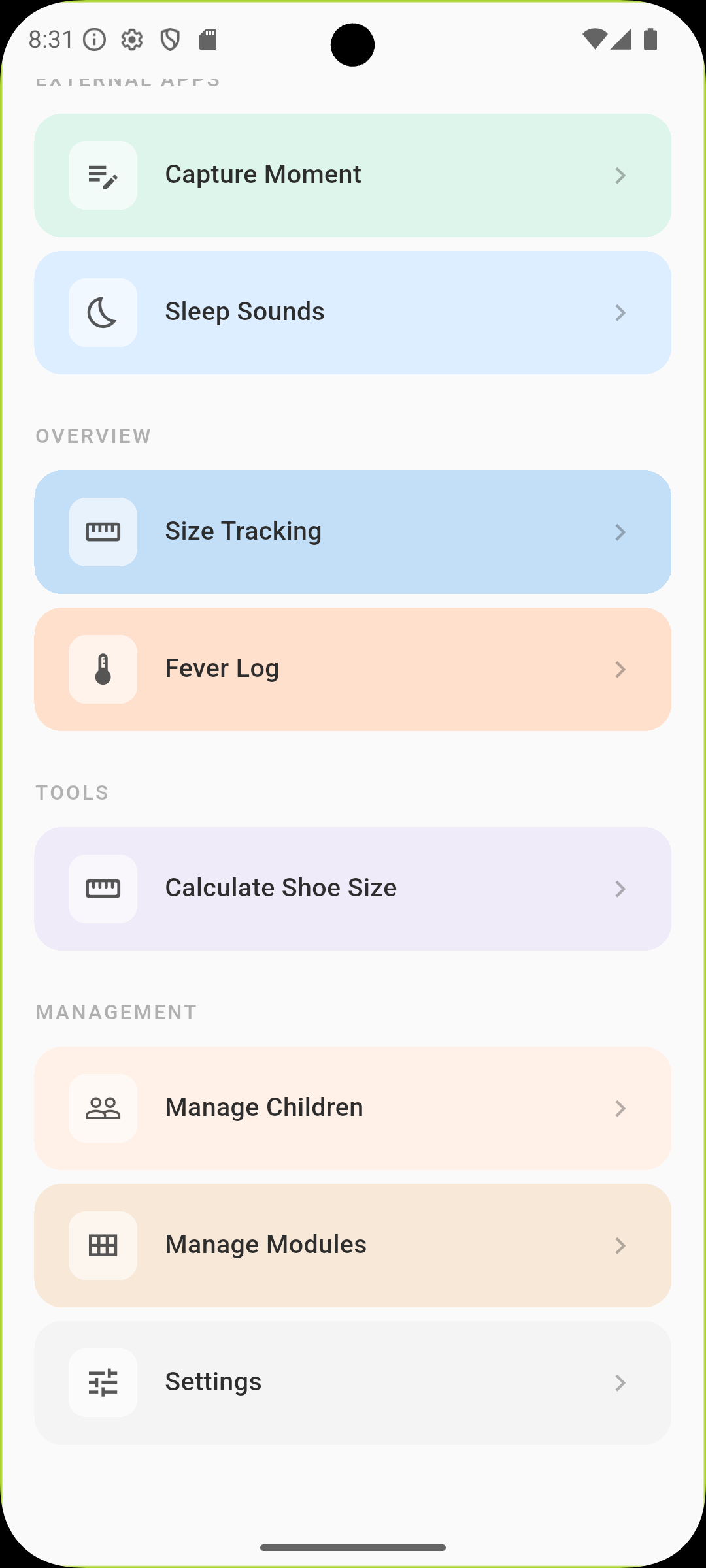 MamanBird App Screenshot